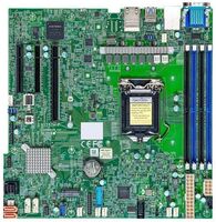 X12STH-F - Supermicro X12STH-F Socket LGA1200 Intel C256 Chipset Micro-ATX System Board (Motherboard) Supports Xeon E-2300 DDR4 4x DIMM