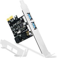 0FWGJ8 - Dell 2-Ports USB 3.0 PCI Express x1 Low Profile Controller Card