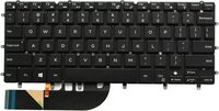 DKDXH - Dell 104 Keys US Black Backlit Keyboard for XPS 13 9343 / 9350 / 9360