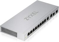 XGS1010-12 - ZyXEL 8 x Ports 1000Base-T + 2 x Ports 2.5GBase-X + 2 x SFP+ Ports Layer 2 Unmanaged 1U Rack-mountable Gigabit Ethernet Network Switch