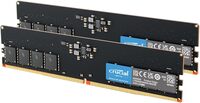 CT2K32G48C40U5 - Crucial 64GB Kit (2x 32GB) DDR5-4800MHz PC5-38400 Non-ECC Unbuffered CL40 288-Pin UDIMM 1.1V Dual Rank Memory Module