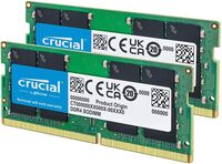 CT2K8G4SFRA32A - Crucial 16GB Kit (2 X 8GB)DDR4-3200MHz PC4-25600non-ECC Unbuffered CL22 260-Pin SoDimm 1.2V Single Rank Memory