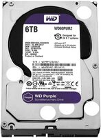 WD60PURZ-85ZUFY1 - Western Digital Purple 6TB 5400RPM SATA 6Gb/s 64MB Cache (RoHS) 3.5-Inch Surveillance Hard Drive