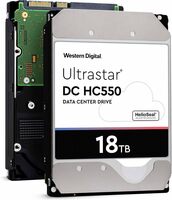 WUH721816ALE6L1 - Western Digital Ultrastar DC HC550 18TB 7200RPM SATA 6Gb/s 512MB Cache (512) 3.5-Inch Hard Drive