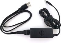 492-BBWX - Dell 45-Watts 20V 2.25A Power Adapter Plus for Inspiron 14 (3467) / Latitude 7480