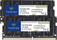 KCP426SD8/32 - Kingston 32GB PC4-21300 DDR4-2666MHz non-ECC Unbuffered CL19 SoDIMM 1.2V Dual-Rank Memory Module