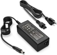 0W34YT - Dell 45-Watts 19.5V 2.31A Power Adapter with Power Cord for Inspiron / Latitude
