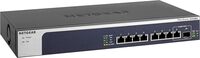 XS508M-100NAS - Netgear XS508M 7 x 10Gigabit/Multi-Gigabit Copper Ports 10GBase-X + 1 x 10G/1G SFP+ and Copper combo Ports Layer 3 Managed Gigabit Ethernet Network Switch