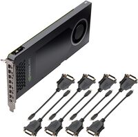 VCNVS810DVI-PB - PNY Quadro NVS 810 4GB DDR3 SDRAM PCI Express 3.0 x16 Video Graphics Card