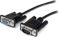 Generic 6.5ft / 2m Black DB9 Male to RJ11 Serial Cable