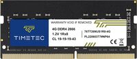 CT4G4SFS8266.M8FG - Crucial 4GB DDR4-2666MHz PC4-21300 Non-ECC Unbuffered CL19 260-Pin SODIMM 1.2V Single Rank Memory Module