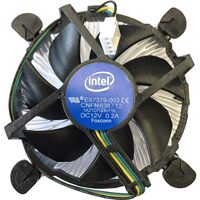 E97379-003 - Intel Socket 1150/1155/1156 Intel E97379-003 Core i3/i5/i7 4-Pin Connector 3.5-inch CPU Cooler Fan for Desktop PC Computer with Aluminum Heatsink