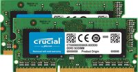 CT2KIT102464BF160B - Crucial 16GB Kit (2X8GB) DDR3-1600MHz PC3-12800 Non-ECC Unbuffered CL11 204-Pin SODIMM 1.35V Dual Rank Memory