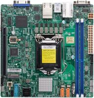 MBD-X12STL-IF-B - Supermicro X12STL-IF Socket LGA1200 Intel C252 Chipset Mini-ITX System Board (Motherboard) Supports Pentium/Xeon E-2300 DDR4 2x DIMM