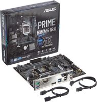 PRIME H310M-E R2.0 - Asus Socket LGA1151 Intel H310 Chipset Micro-ATX System Board (Motherboard) Supports Core i7/Core i5/Core i3/Pentium/Celeron Series DDR4 2x DIMM