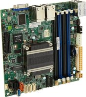 MBD-A2SDi-4C-HLN4F-B - Supermicro A2SDi-4C-HLN4F Socket FCBGA-1310 System on Chip Chipset Mini-ITX System Board (Motherboard) Supports Atom C3558 DDR4 4x DIMM