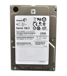 Seagate ST9146852SS Savvio 15K.2 Series 146GB 15000RPM SAS 6Gb/s 16MB Cache (SED) 2.5-Inch Hard Drive