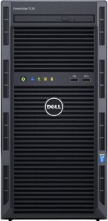 Dell T130 PowerEdge Tower Server Quad Core 3.40GHz,4GB RAM,1x H330 Perc