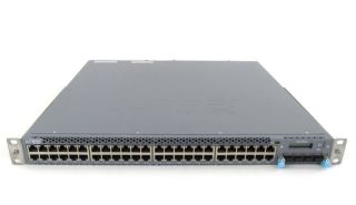 Juniper EX4300-48T 48-Port 10/100/1000BASE-T Switch, 1x POWER SUPPLY