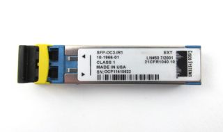 Cisco SFP-OC3-IR1 Oc3/Stm1 SFP Single-Mode Fiber