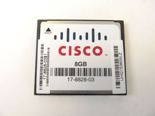 CISCO 17-8828-03 Nexus 7000 8Gb Compact Flash Memory Log Flash