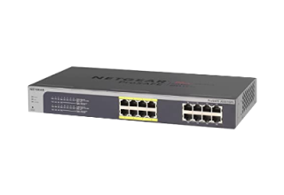 NetGear JGS516PE 16-Port Ethernet Switch