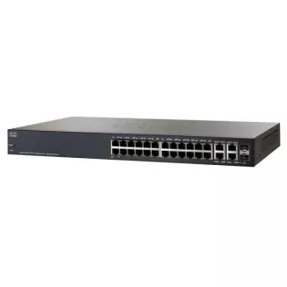 CISCO SG300-28PP-K9-EU - SG300-28PP 28-port Gigabit PoE+ Managed Switch