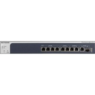 MS510TX-100EUS - Netgear MS510TX 4 x 1G Copper Ports 1000Base-T + 2 x 2.5G Copper Ports + 2 x 5G Copper Ports + 1 x Dedicated 10G Copper Port 1 x SFP+ Ports Layer 3 Managed Gigabit Ethernet Network Switch