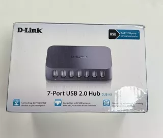 DUB-H7/B - D-Link 7-Port USB 2.0 Hub