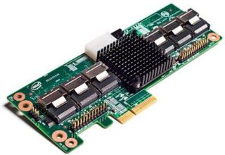 RES2SV240 - Intel 24-Ports SAS / SATA 6Gb/s PCIe x4 LP RAID Card