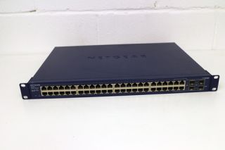 GS748TV3 - NetGear ProSafe GS748T V3 48 x Ports 1000Base-T + 2 x Ports SFP + 2 x Combo Gigabit SFP 1U Rack-mountable Layer 3 Managed Smart Gigabit Ethernet Network Switch
