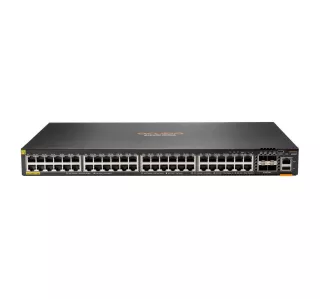 JL728A#ABB - HPE Aruba 6200 Series 6200F 48G 48 x RJ-45 Class4 PoE+ Ports 1000Base-T + 4 x SFP+ Ports Layer 3 Managed 1U Rack-mountable Stackable Gigabit Ethernet Network Switch