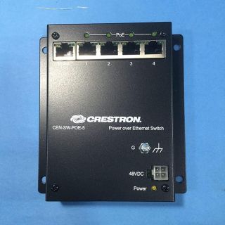 CEN-SW-POE-5 - Crestron 5 x Ports PoE 1000Base-T Switch