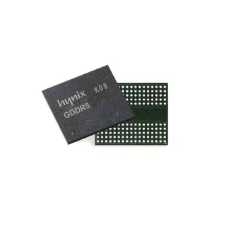 Hynix H5GQ2H24MFR-R0C GDDR5 3.0GHz 64Mx32 (2GB) DRAM Memory Chip