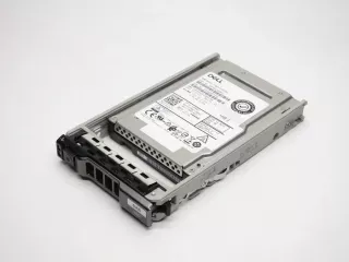 Dell 400-AUVH 3.84TB Multi-Level Cell SAS 12Gb/s Read Intensive (512e) 2.5-Inch Solid State Drive with Tray for Poweredge T630/R230