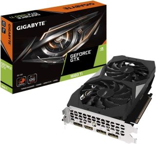 GV-N166TOC-6GD - Gigabyte Ultra Durable VGA GeForce GTX 1660 Ti Graphic Card 1800MHz Core 6GB GDDR6 PCI Express 3.0 x16