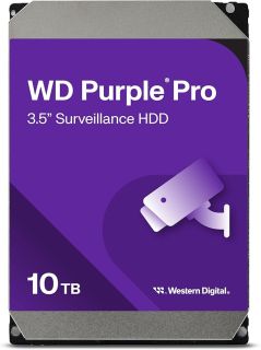 Western Digital WD102PURP 10TB Internal Hard Drive for Surveillance