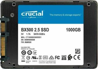 Crucial BX500(CT1000BX500SSD1) SSD.