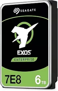 Seagate Exos 7E8 ST6000NM021A 6TB 3.5â€ 7.2K RPM 512e Enterprise SATA Hard Drive