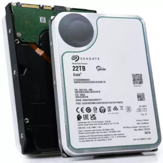 Exos 22TB High-Capacity Hard Drive for Enterprise Data Storage
