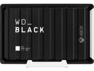 WDBA5E0120HBK-NESN - Western Digital Black D10 12TB 7200RPM USB 3.2 3.5-Inch External Gaming Hard Drive For Xbox