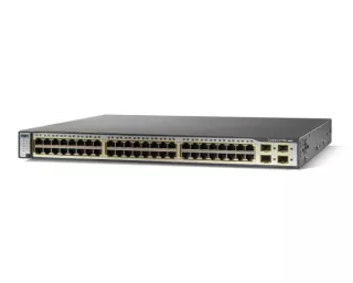 Cisco Catalyst 3750G-48TS-S Stackable Switch: Detailed Specifications and High-Density Networking Features