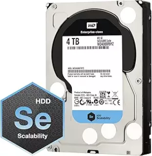 Western Digital Se WD4000F9YZ 4TB 7.2K 3.5 inch 6 Gb/s Enterprise SATA Hard Drive