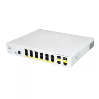Cisco Catalyst WS-C2960C-12PC-L 12-Port PoE Switch with Compact Design
