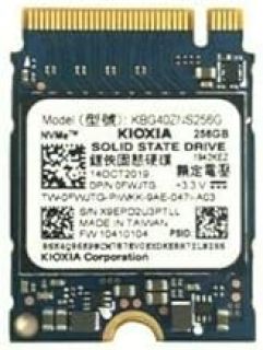 KXG50ZNV256G: Toshiba 256GB NVMe SSD