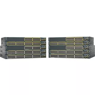 Cisco WS-C2960S-24PS-L 24-Port Switch with PoE and Advanced Security Features