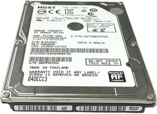 HTS725050A7E630-0J3 - Hitachi 500GB 7200RPM SATA 6Gb/s 16MB Cache 2.5-Inch Hard Drive
