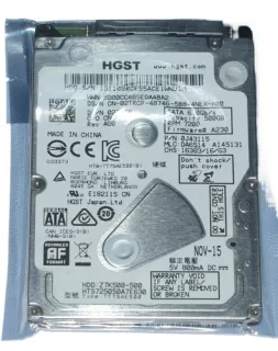 HTS725050A7E630 - HGST Travelstar Z7K500 Series 500GB 7200RPM SATA 6Gb/s 32MB Cache 512e 2.5-Inch Hard Drive