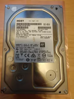Hitachi Ultrastar 7K6000 0F23001 / HUS726060ALE610 6TB Enterprise SATA HDD