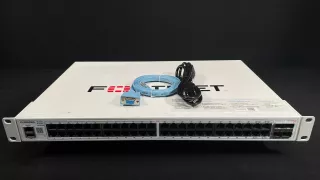 FS 148F-FPOE 48-Port PoE Switch with 48 Ports and Power over Ethernet Capability